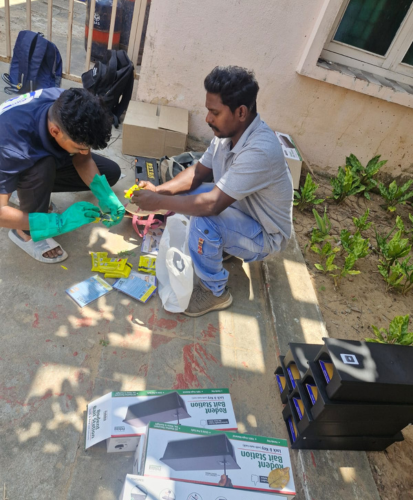 Rodent Control at a supermarket